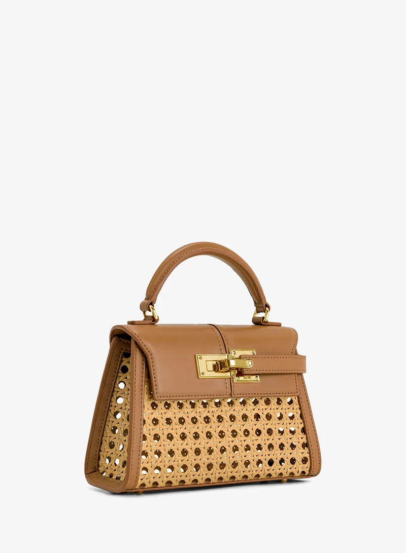 JW PEI  Elise Faux Bamboo Top Handle Bag for Women | Best Price UAE