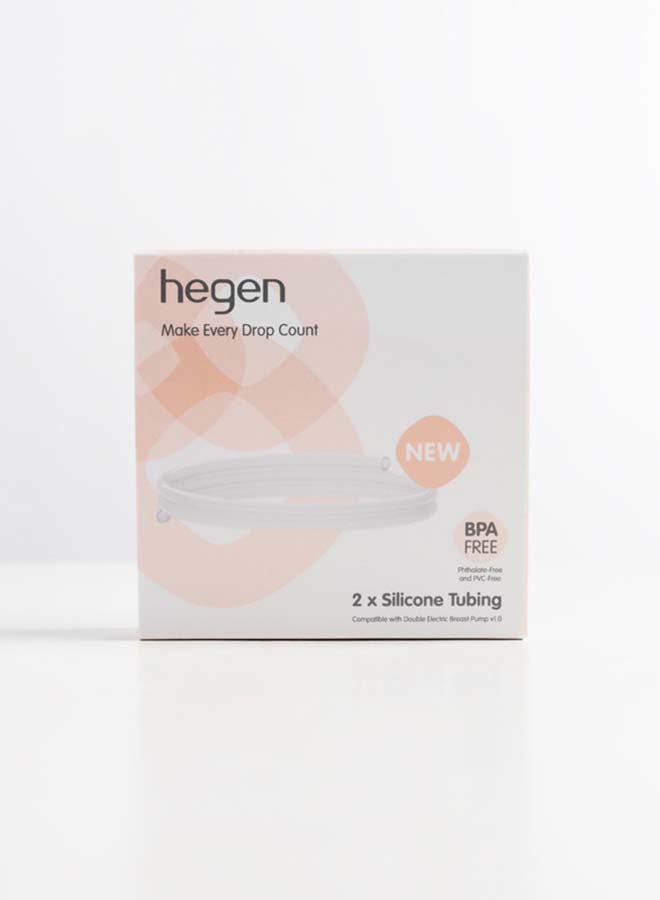 هيجين عبوة من 2 أنبوب سيليكون لمضخة الثدي الكهربائية - Image 2