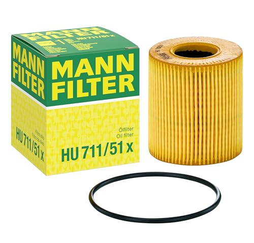 Mann Filter HU 71151 x Cartridge Oil Filter Replacement Compatible With MINI USA Mini Cooper 20072015 Cooper Clubman 20082013 Cooper Clubman JCW 20092014 Cooper Clubman S 20082014 - Image 1