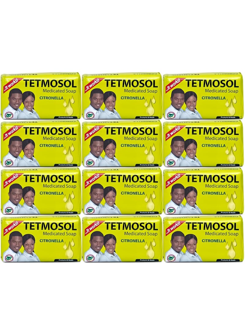 tetmosol Tetmosol Soap 85g Pack of 12 by Tetmosol 
