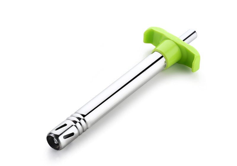 Ganesh Gas Lighter with Free Knife, Silver - Image 5