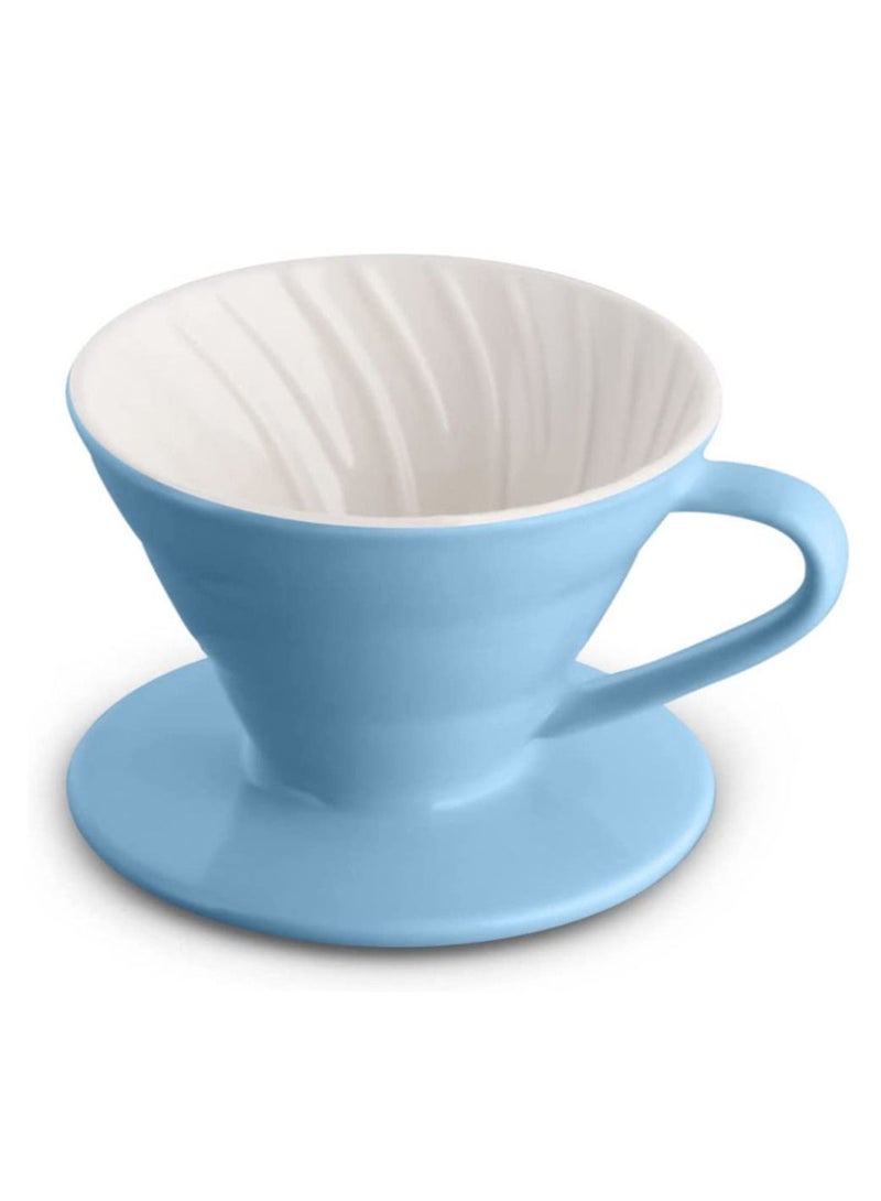 ميبرو قمع تقطير قهوة سيراميك مقاس 02 بطريقة v60 بالتقطير - Image 2