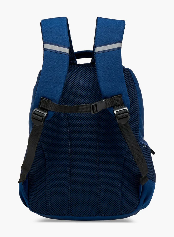 MARVEL NAVY Spider-Man Print School Backpack with Adjustable Shoulder Straps and Zip Closure - 13x31x41 cm  | Best Price UAE