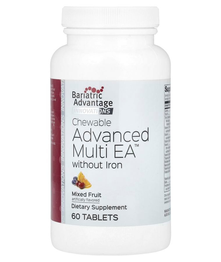 Bariatric Advantage Chewable Advanced Multi EA without Iron Mixed Fruit 60 Tablets