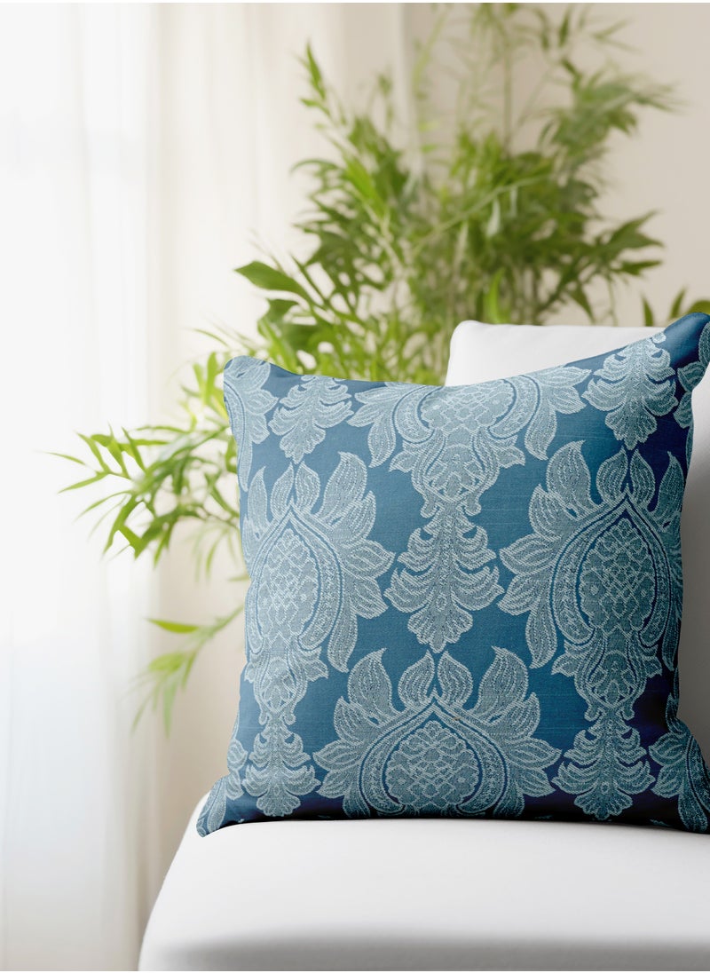 American Linen Jacquard Cushion with Assorted colors, Size 40X40 Cm  - Image 3