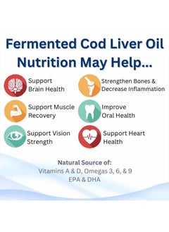 Fermented Cod Liver Oil - Orange 6.1 Fl oz