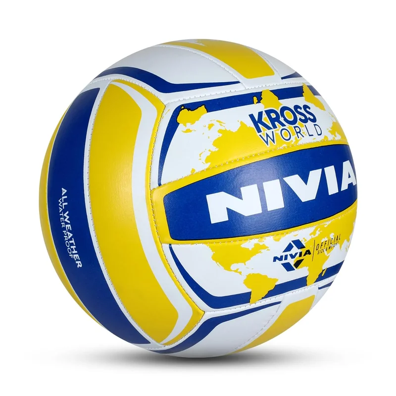 Nivia Nivia Kross Rubber Hand Stitched Volleyball