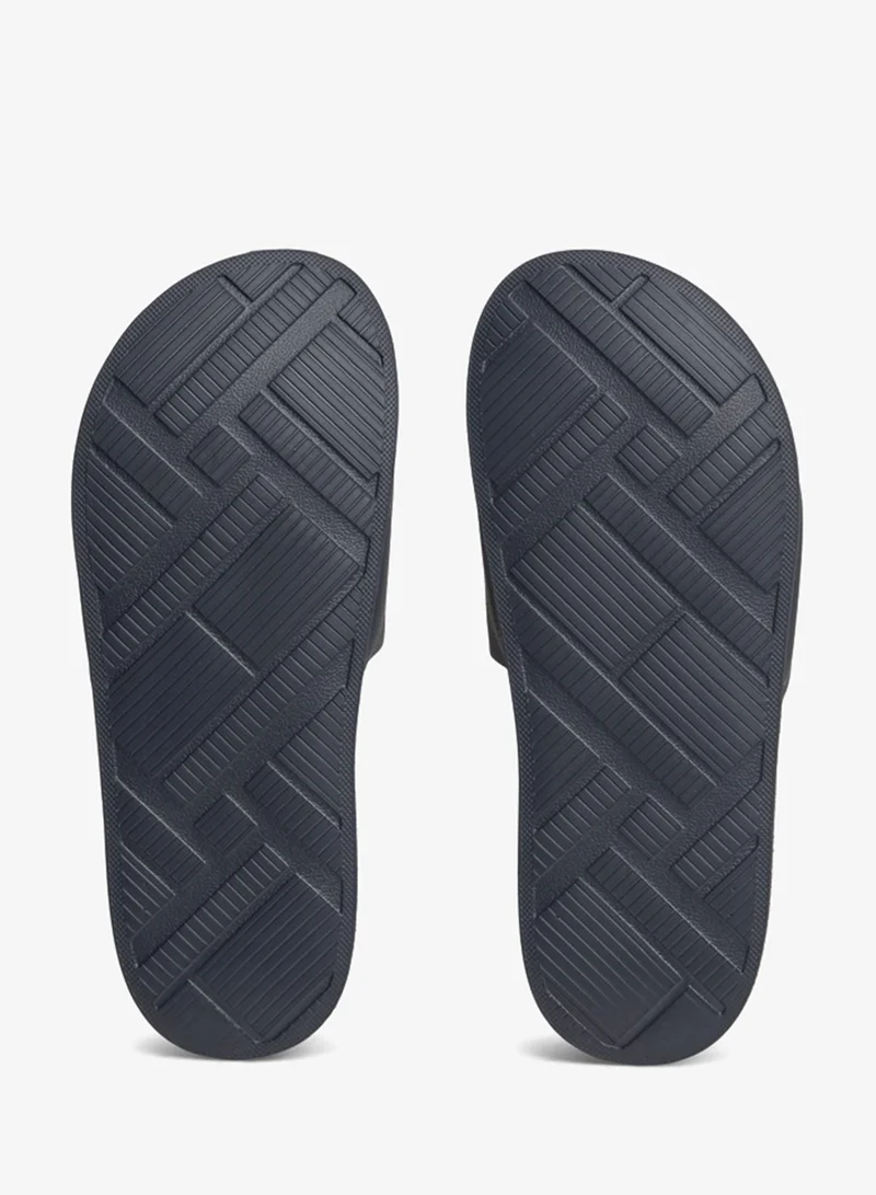 Tommy Hilfiger  Logo Patch Contoured Footbed Pool Slides for Men | Best Price UAE