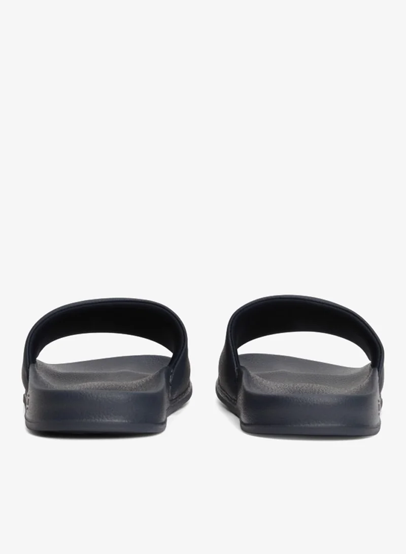 Tommy Hilfiger  Logo Patch Contoured Footbed Pool Slides for Men | Best Price UAE