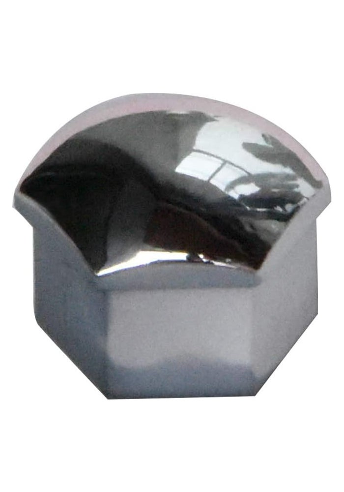 FiveEyes 17MM Wheel Lug Nut Covers with Removal Tool - 20PCS Silver - Image 3