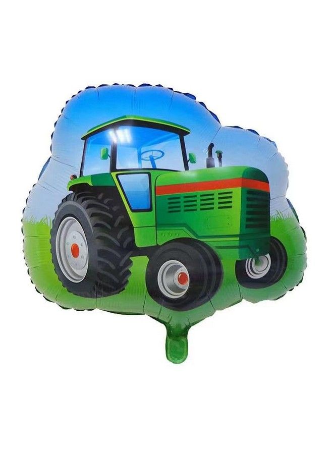 DYT 4Pieces Farm Tractor Giant Foil Balloons For Birthday Baby Shower Tractor Themed Party Decorations Supplies - Image 3