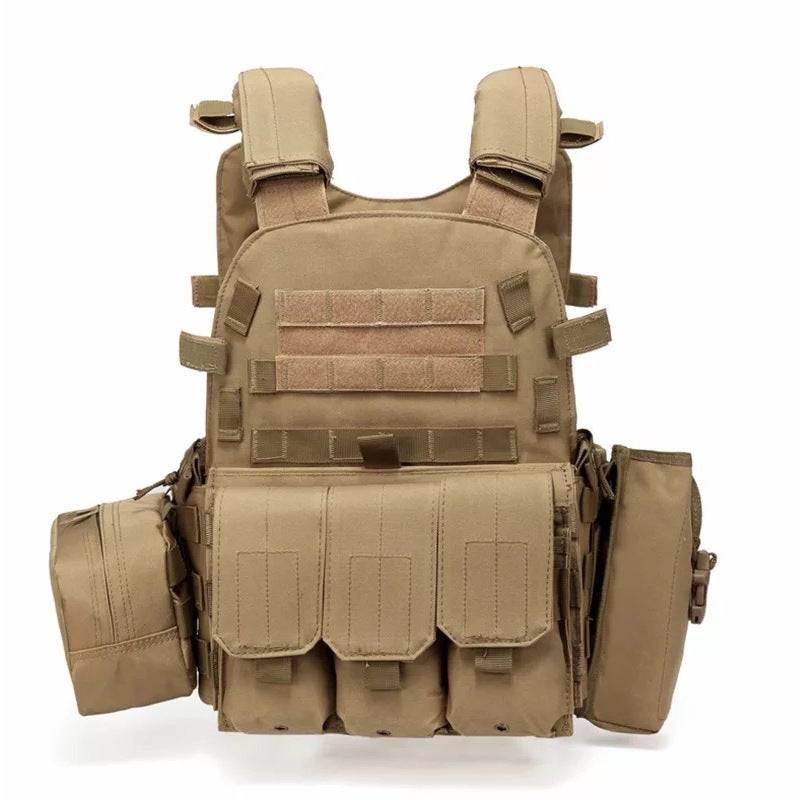 Outdoor Tactical Molle Vest Multi-Pocket Camo Training Vest for Men and Women - Image 1