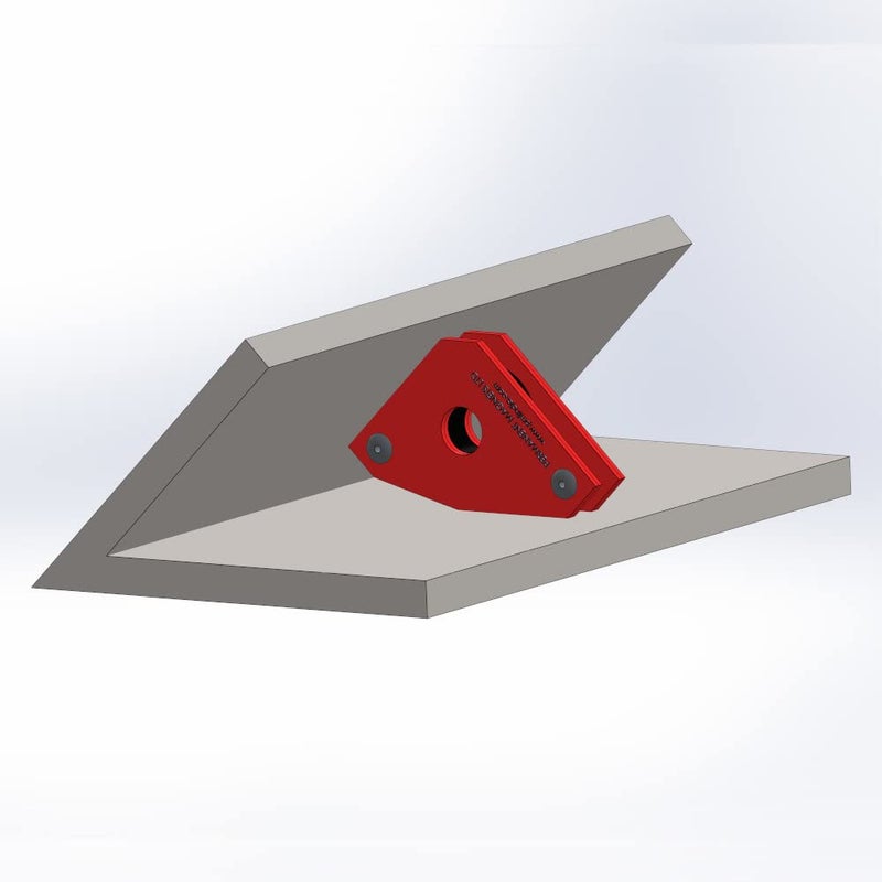 PML Mini Square Multi Angle Magnetic Welding Clamp 30 45 90 Angle CAT NO 633 - Image 4