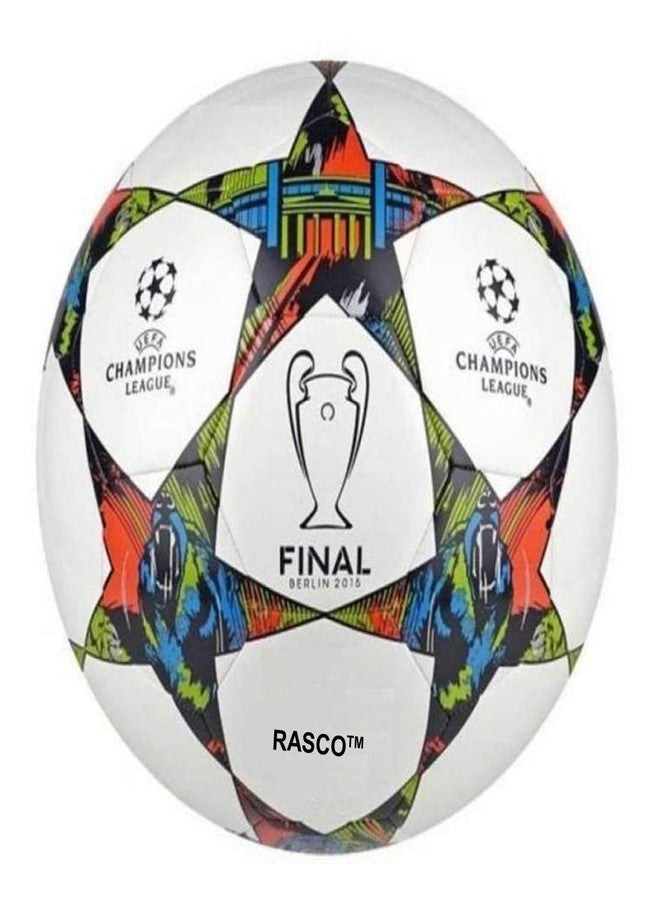 RASCO Champion Rubber Football, Size 5, (Multicolour) - Image 3