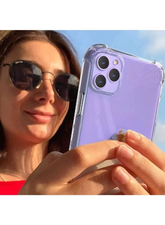 IAF Case For Iphone 14 Pro Max Wireless Charging Silicone Clear Cover Cases - Image 4