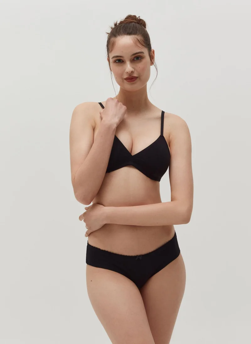 او في اس Ovs Two-Pack Stretch Cotton French Knickers