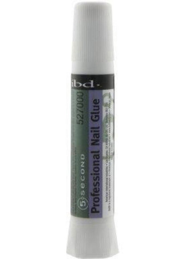 Ibd 5 Second Professional Nail Glue, 0.07 oz (Pack of 3)