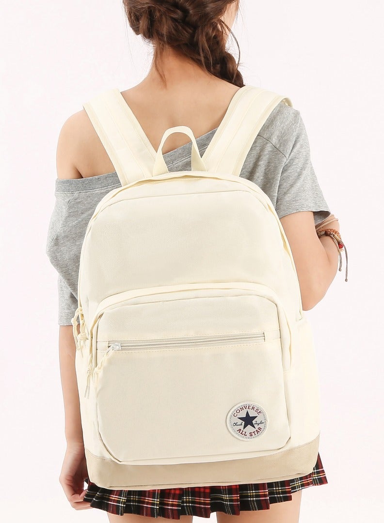 كونفرس 【موسم المدرسة】حقيبة ظهر جو تو للجنسين - لون كلاسيكي، سحب أفقي - Image 5