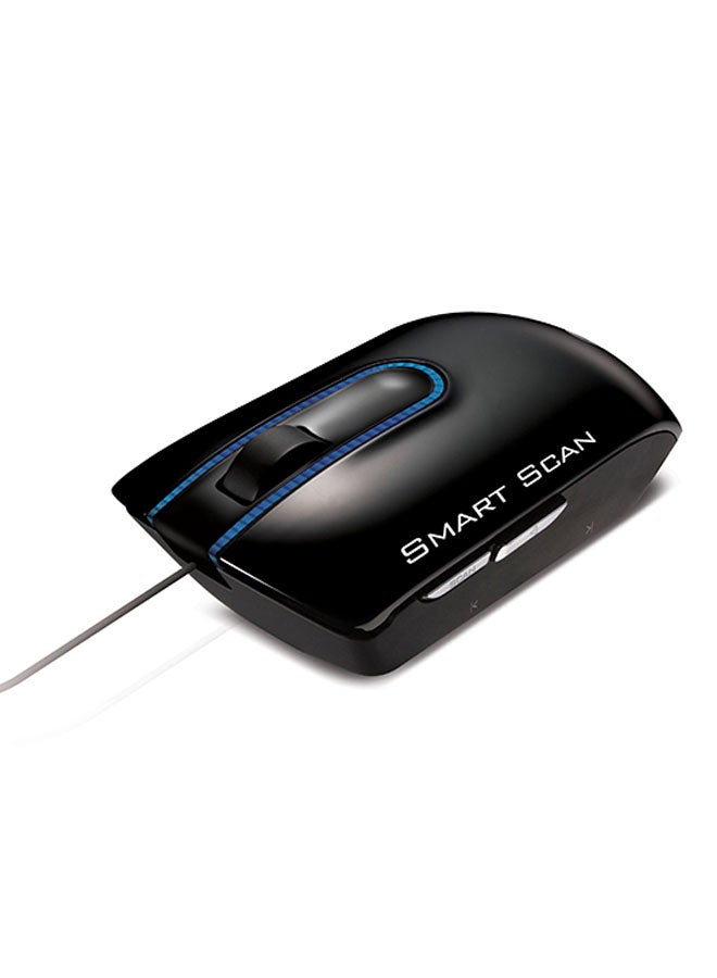 Scanner Mouse Black