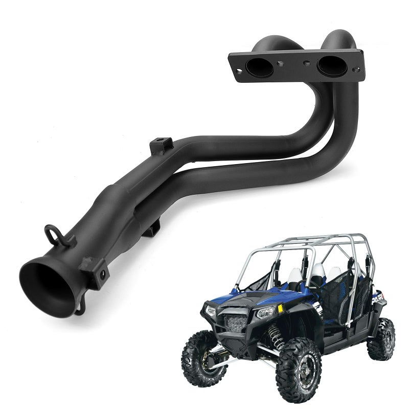 FEXON Exhaust Pipe Compatible with Polaris RZR S 800 EFI RZR 800 EFI RZR4 800 EFI 20092014 Replaces 1262319489 1261937489
