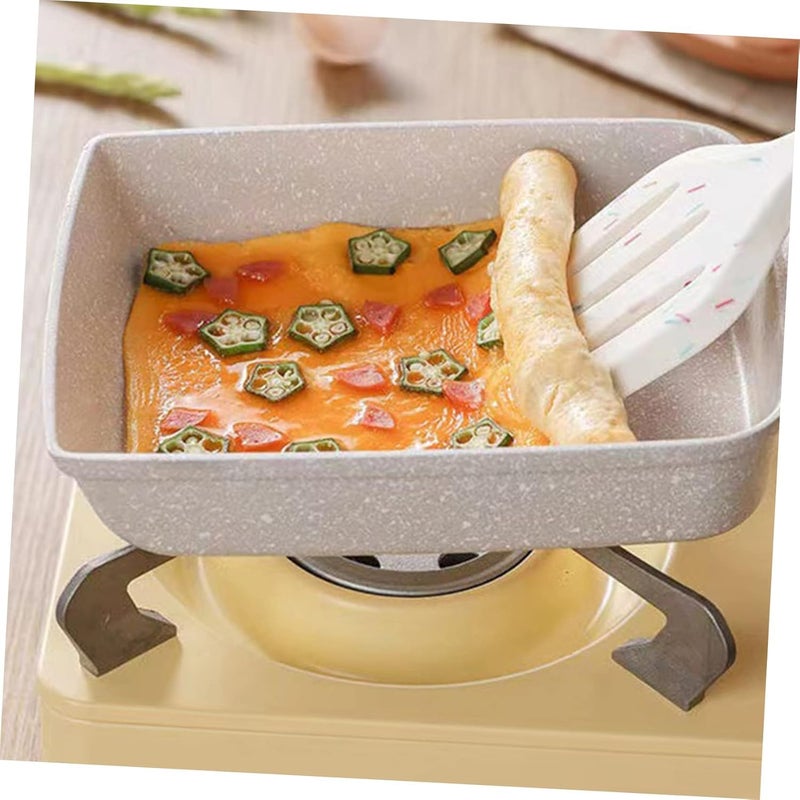 4tens Japanese Omelette Pan Non-Stick Tamagoyaki Pan Non-Stick Rectangular Frying Pan Sauté Pan Breakfast Pan Egg Frying pan Fried Egg Pan Skillet for Breakfast (Brakefast Pan) - Image 4