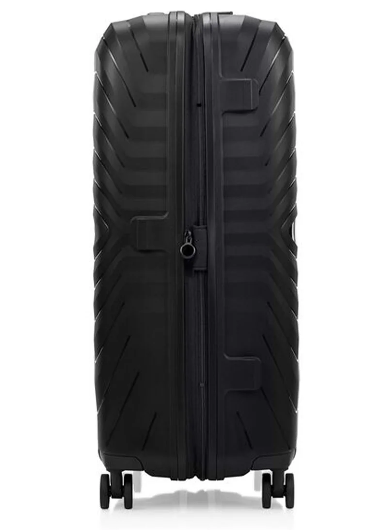 Samsonite 81 Octolite Neo Suitcase Check-In Size 81 cm / 30 inch, 4 Spinner Wheels, Polypropylene, Black|TSA Combination Lock|Expandable|Anti-Theft Secuirty Zipper|Inner Mesh Pocket - 3 Years International Warranty  | Best Price UAE