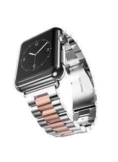 Metal Bands Compatible with Apple Watch Band 38mm 40mm 41mm, Stainless Steel Magnetic Absorption Strap, Wristband for iWatch Band for Apple Watch Series 7/6/5/4/3/2/1/SE,