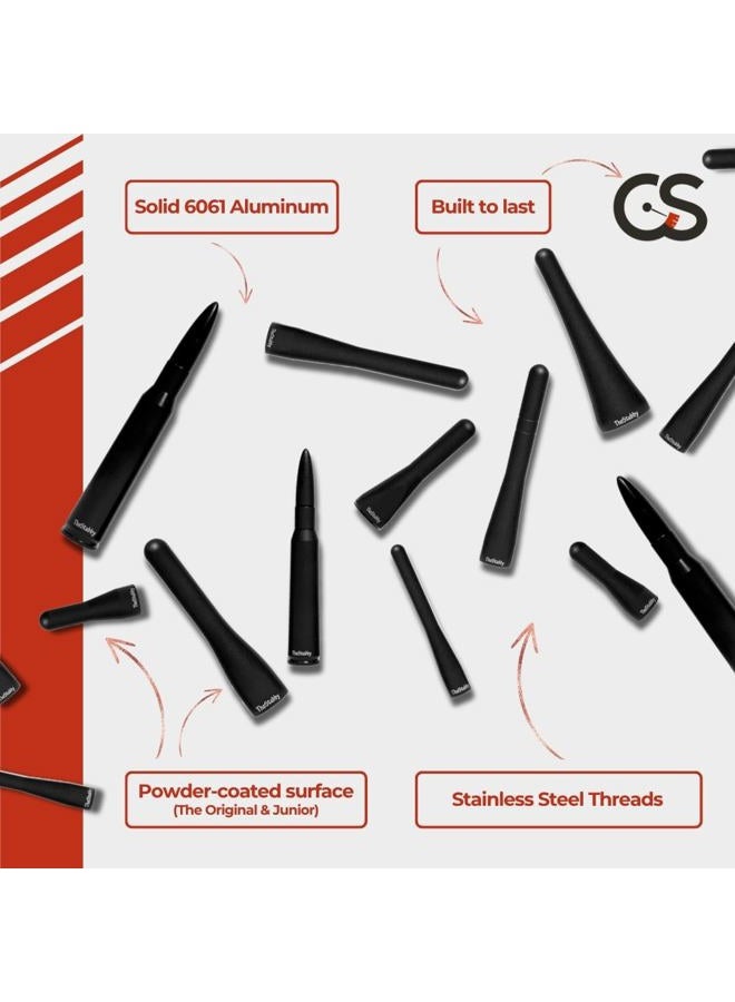 CravenSpeed The Stubby Antenna Replacement | Ford Fusion 2005-2018 | 4 inches | Made in USA | Installs in Seconds | Break, Chip, & Fade Resistant - Image 4