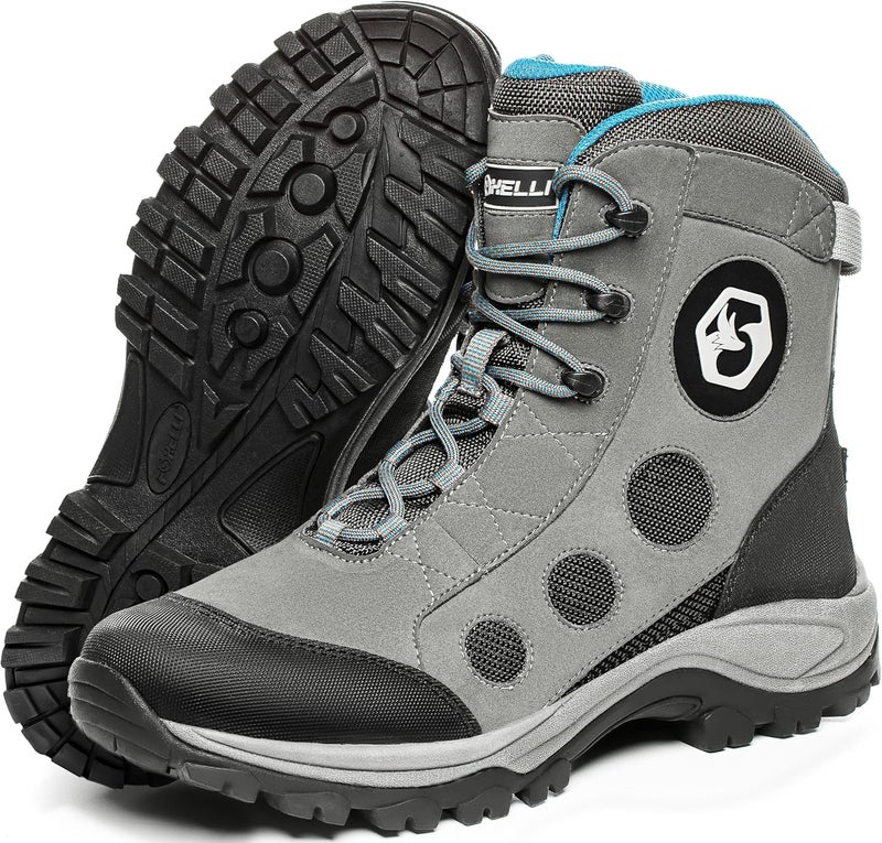 Foxelli Wading Boots – Lightweight Fly Fishing Boots for Men, Rubber Sole Wading Shoes - Image 1