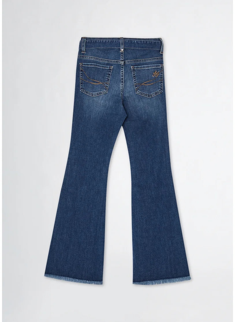 Liu Jo Flared Jeans with Belt