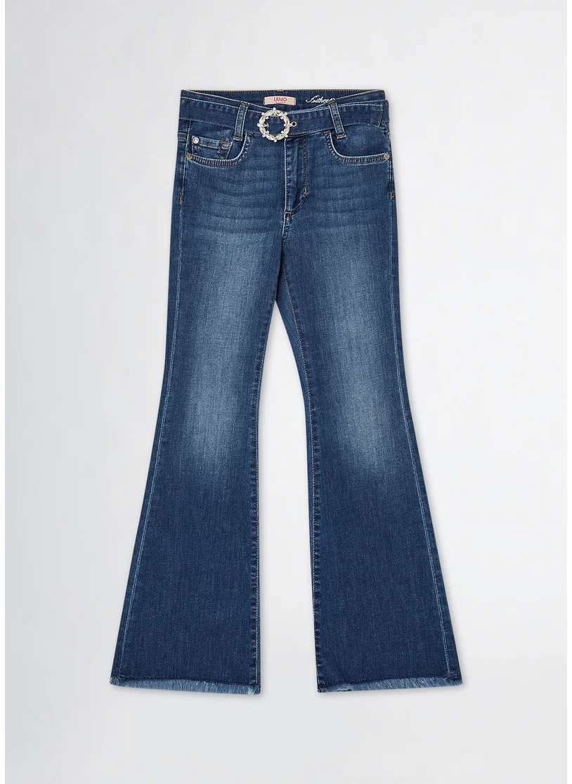 Liu Jo Flared Jeans with Belt