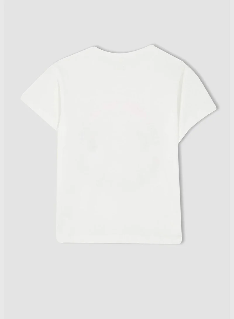 DeFacto Regular Fit Short Sleeve Printed T-Shirt