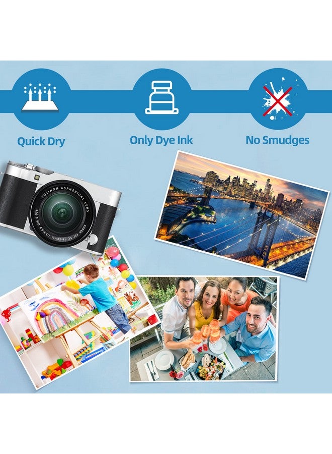 Uinkit 100 Sheets Heavyweight Thick Glossy Photo Paper 8.5x11 Inkjet 68lb 260Gsm DIY Greeting Card Placemat Craft Project Signage Christmas Poster 11.8Mil for Inkjet printer - Image 4