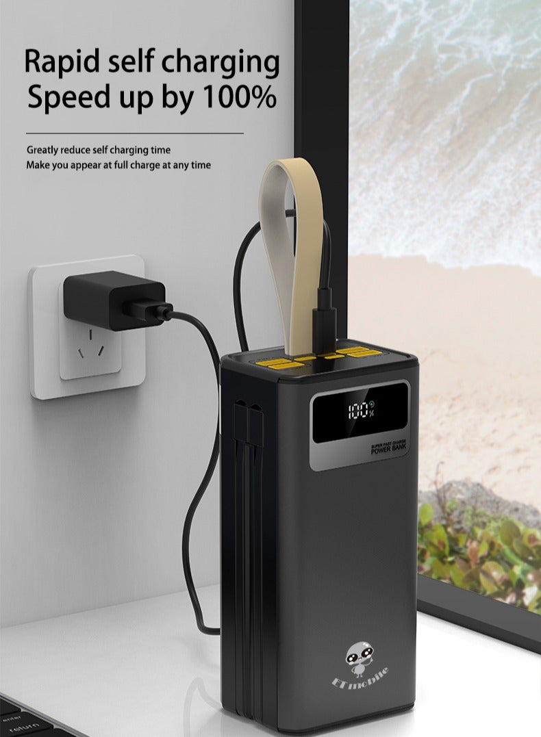 ET mobile 40000 Portable Power Bank (Black) - Image 4