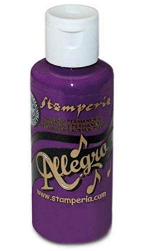 STAMPERIA Allegro Acrylic Paints [Viola]