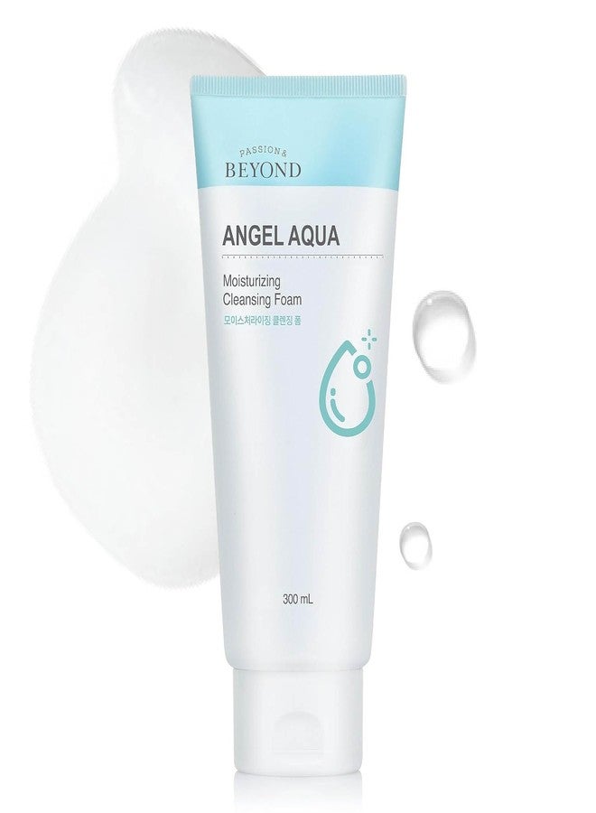 ECO BEYOND BEYOND Angel Aqua (Cleansing Foam, 10.1fl oz - Vegan Formula Korean Skin Care. Gentle Hydrating Face Wash, Coconut, Hyaluronic Acid - Image 1