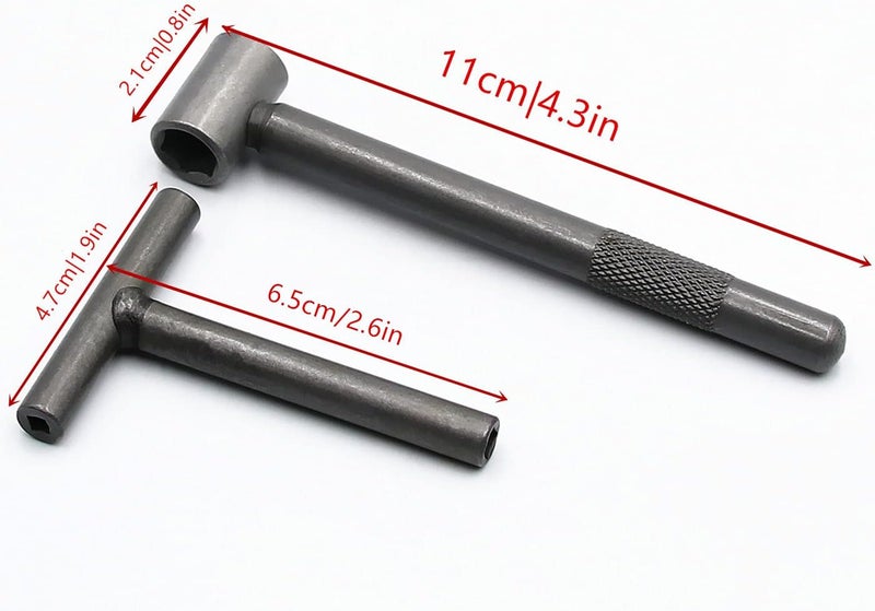 ZPFLL Motorcycle Scooter Valve, Tappet Engine Valve, Screw Repair Wrench, Adjusting Square Hexagonal Hole Tool - Image 2