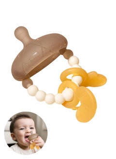 Sweet Life Baby Silicone Pacifiers Fresh Food Nibbler, Newborn Daily & Night Use Pacifier, Teething Toys For Newborn 0-36 Month  - Image 1