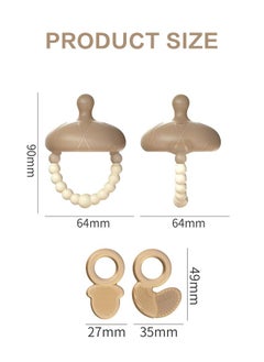 Sweet Life Baby Silicone Pacifiers Fresh Food Nibbler, Newborn Daily & Night Use Pacifier, Teething Toys For Newborn 0-36 Month  - Image 2