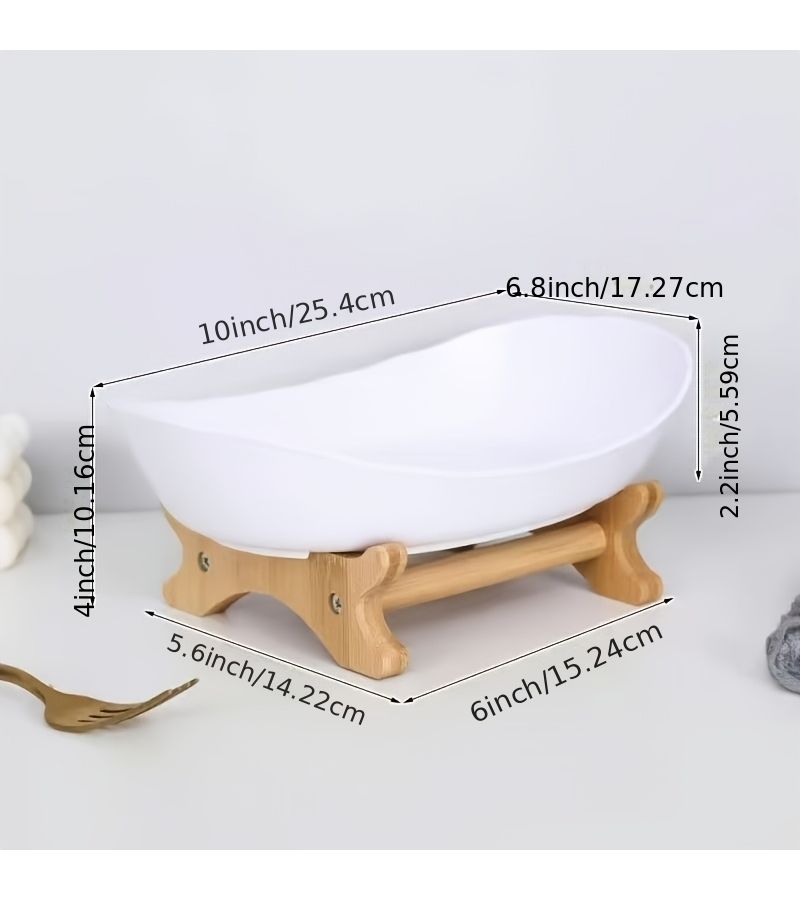 White Three Tier Fruit Vegetable Rack Countertop Storage Space Saving Kitchen Dining Table Organizer - Image 2