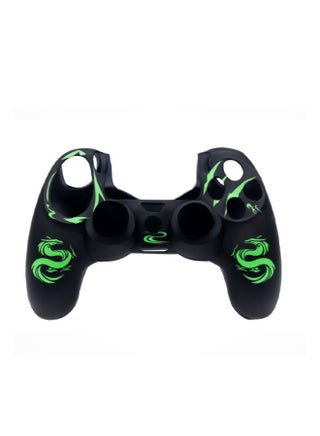 DualShock Wireless Controller For PlayStation 4 Bundle with PS4 Silicone Anti-Slip Shockproof Skin Soft Rubber Grip Case for Better Control Anti-Scratch Durable Protection Sleeve for PlayStation 4 Wireless with Green Cover - view 5