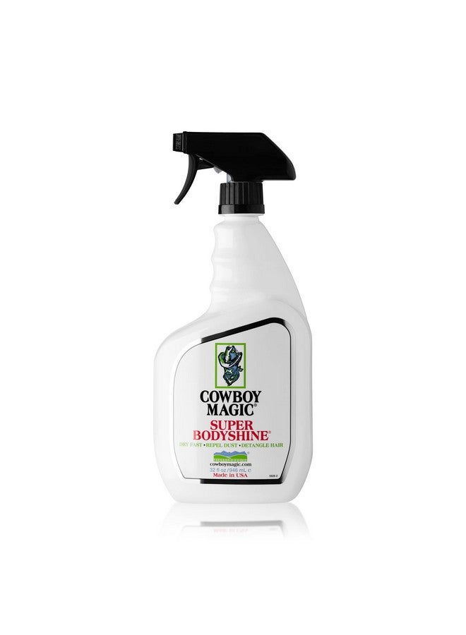 Cowboy Magic Super Bodyshine Fast Dry Repel Dust Detangle Hair 32 Ounce - Image 1