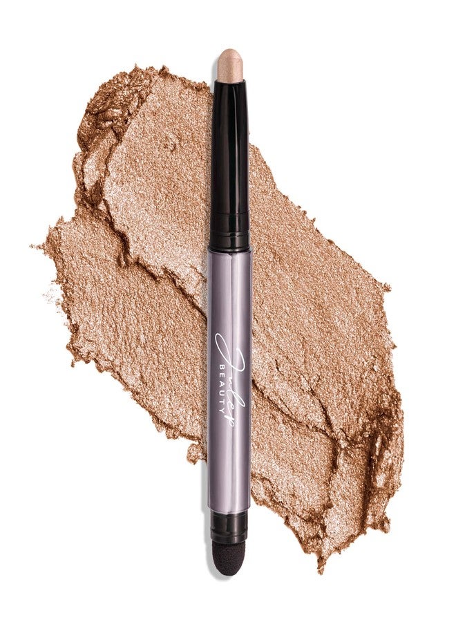 Julep Eyeshadow 101 Cream-to-Powder Waterproof Shadow Stick - Sand Shimmer - Long-Lasting, Crease-Proof, Champagne Toned Shimmer Cream Eyeshadow with Built-in Smudger - Image 1