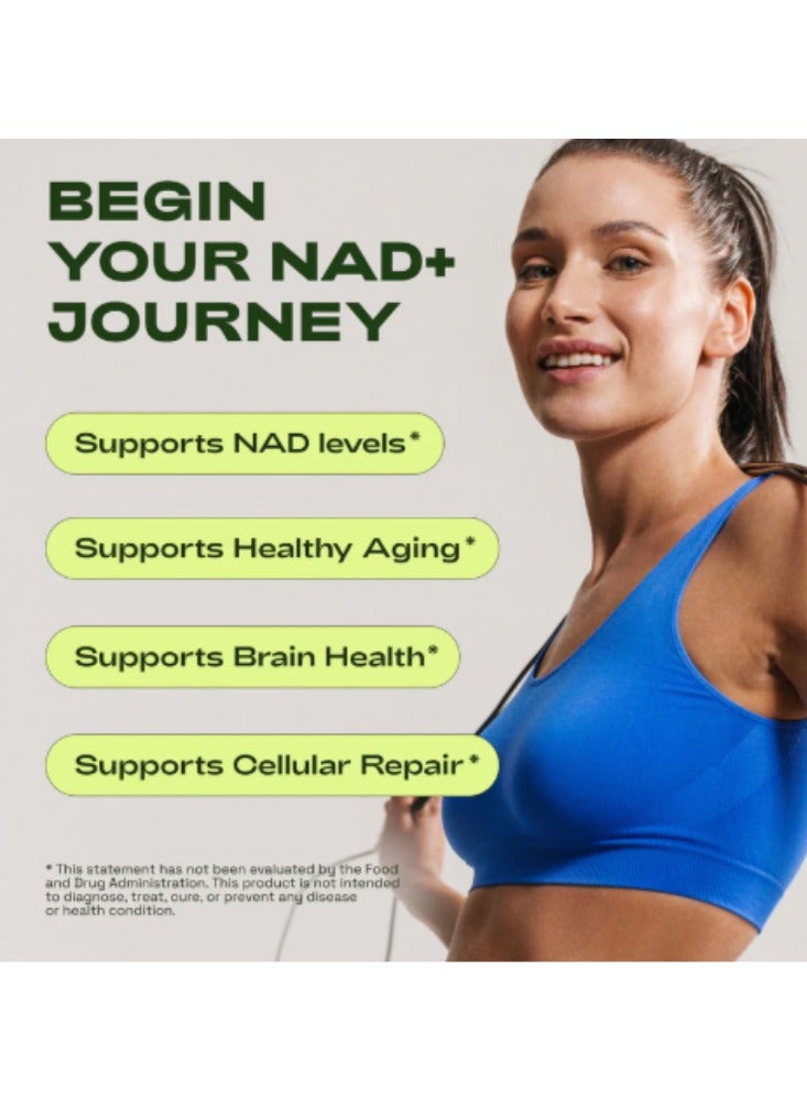 Cata-Kor Liposomal NAD+ 250mg Anti-Aging & Energy Supplement – Supports Focus, Vitality & Healthy Aging, Halal, Non-GMO, Gluten-Free, 60 Capsules - Image 3