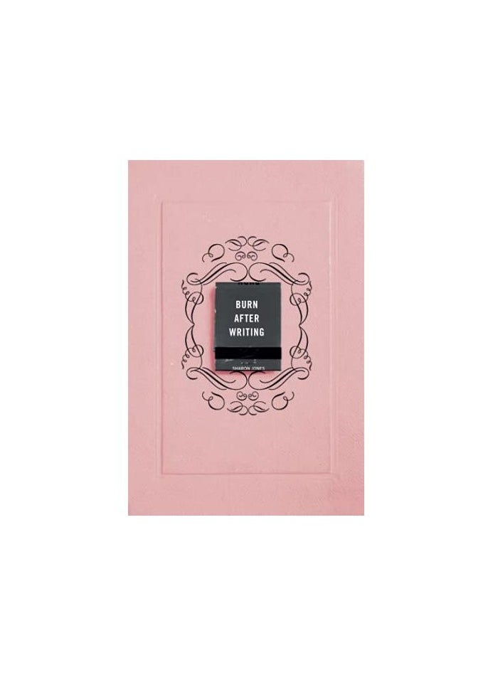 null - Burn After Writing (Pink) - by Sharon Jones (Paperback) - Image 1
