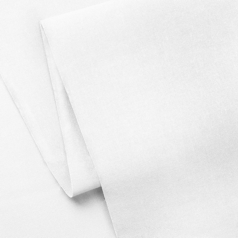 Craftido-19 Options-100% Cotton Fabric by The Yard in Solid Color 44â€Wide by 3yd (9 ft) -Medium Weight 5.2 oz-Soft Cotton for Quilting, Sewing, Crafts, Binding, Backing and Lining - White - Image 3