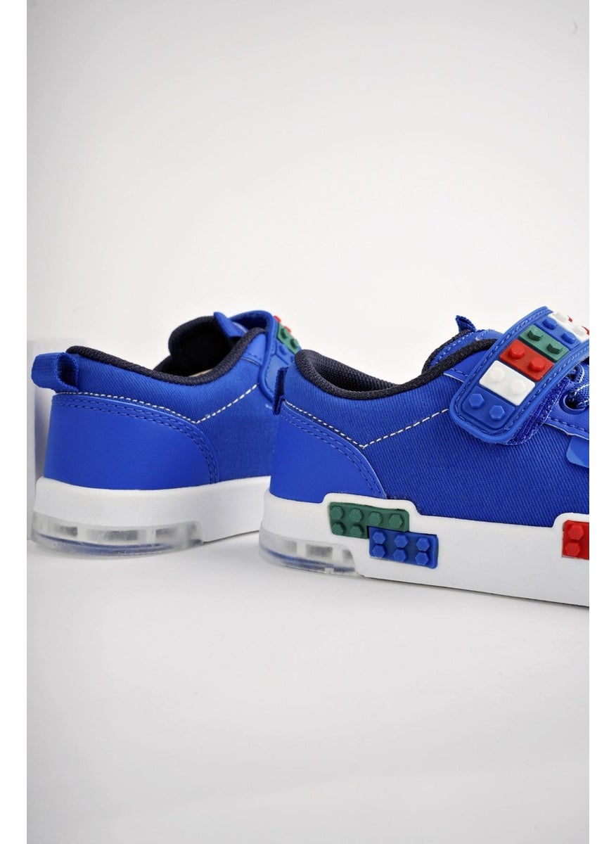 muggo Sonic Lego Laced and Velcro Children's Sneakers  - Image 5