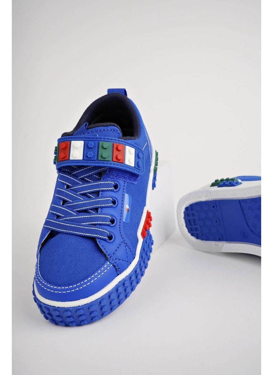muggo Sonic Lego Laced and Velcro Children's Sneakers  - Image 3