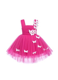 Daddy's Angel Baby Toddler Kids Butterfly Dress Sleeveless  - Image 1