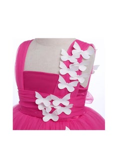 Daddy's Angel Baby Toddler Kids Butterfly Dress Sleeveless  - Image 4